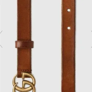 Gucci | Accessories | Authentic Gucci Gg Marmont Slim Brown  display picture 1